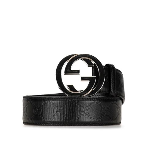 guccissima belt 114984